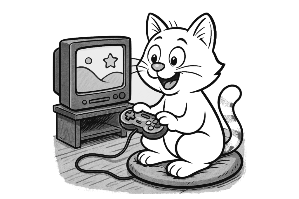 Die Katzen-Game-Box
